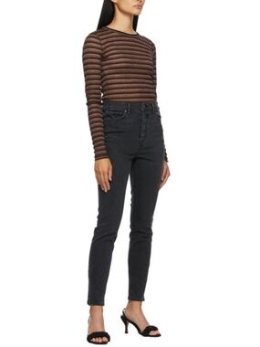 GRLFRND Karolina Black High-Rise Women's Jeans